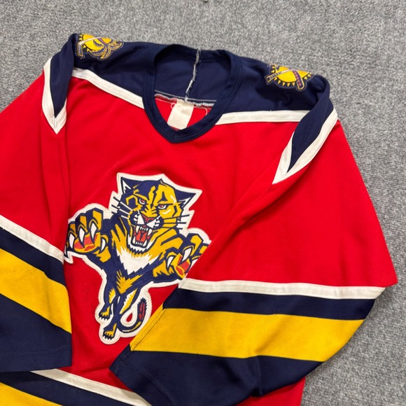 Vintage CCM Florida Panthers Blank Jersey Mens S (B1806) NHL Hockey 90s